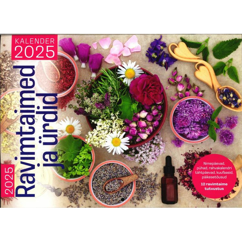 Ravimtaimed ja ürdid kalender, 1 tk