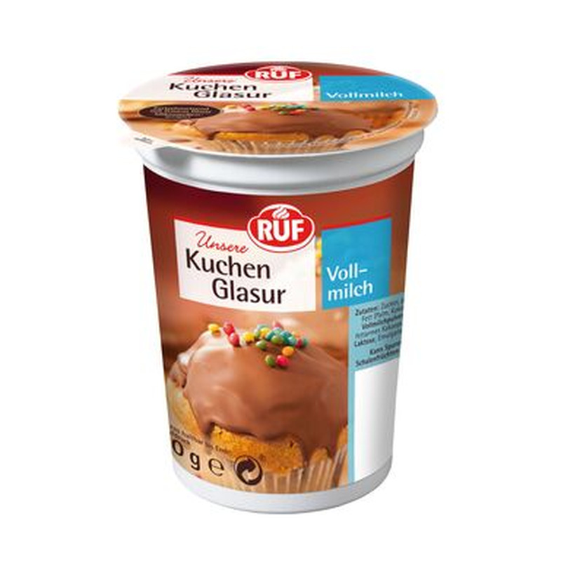 RUF Koogiglasuur piimašokolaadi 500g