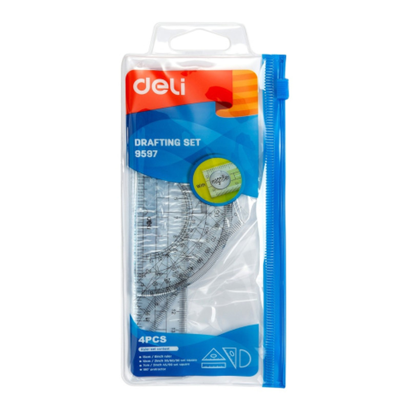 Joonlauakomplekt Deli 4tk/komplekt, läbipaistev