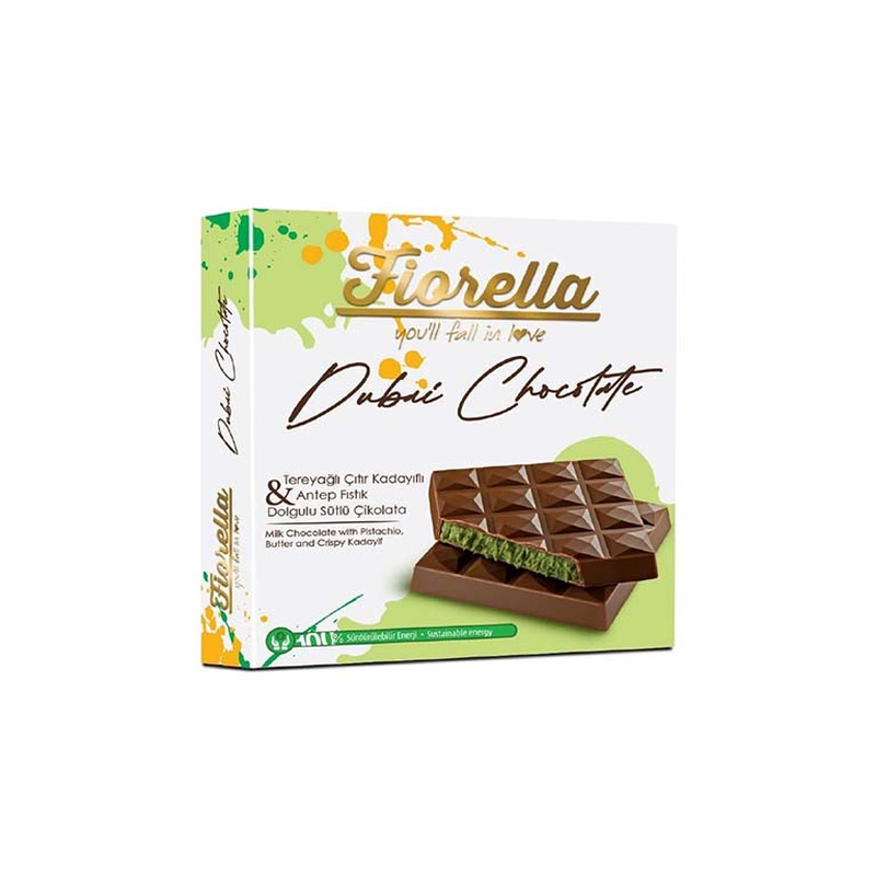 Dubai stiilis piimašokolaad, FIORELLA, 60 g