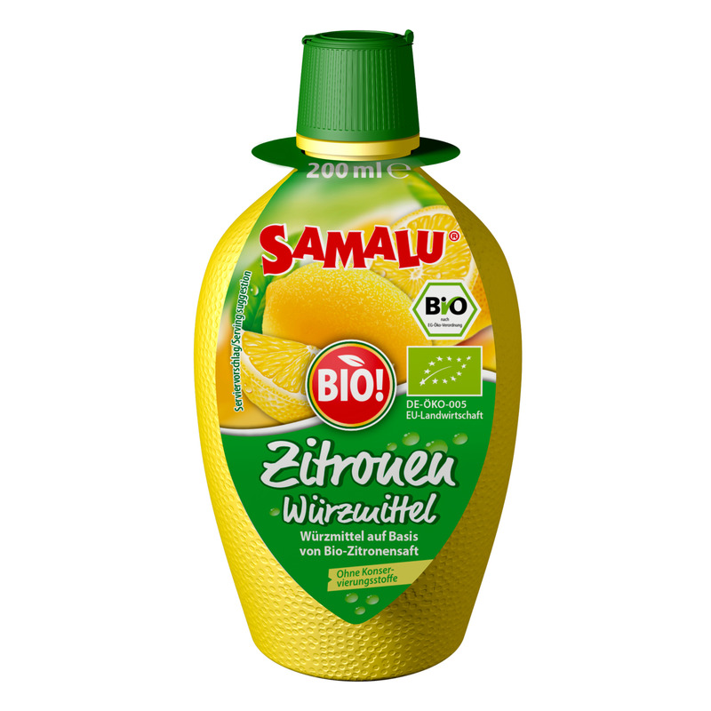 SAMALU Sidrunimahl 200ml (öko)