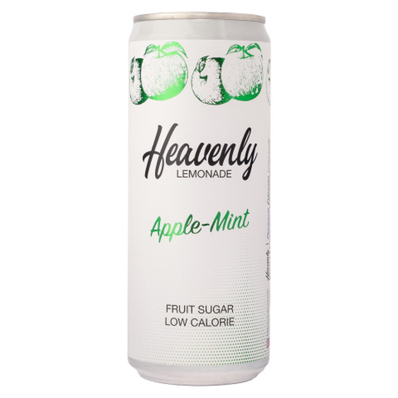 Karboniseeritud karastusjook õuna-mündimaitseline Heavenly Lemonade 0,33l purk