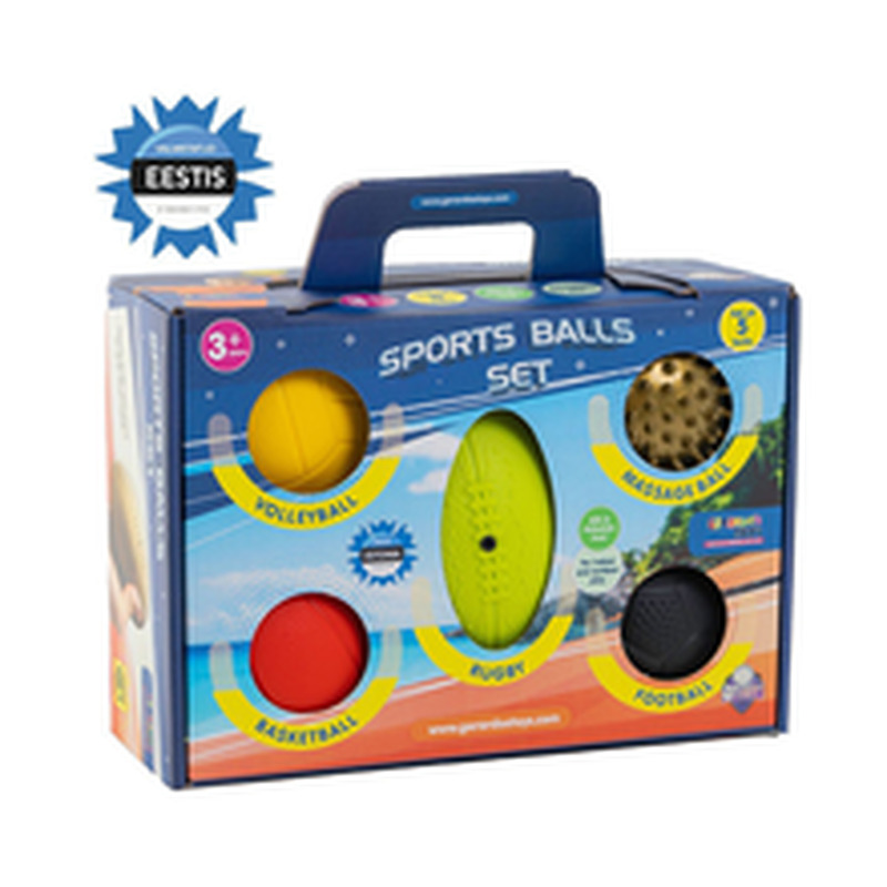Gerardo's Toys Spordipallide komplekt 5 tk.