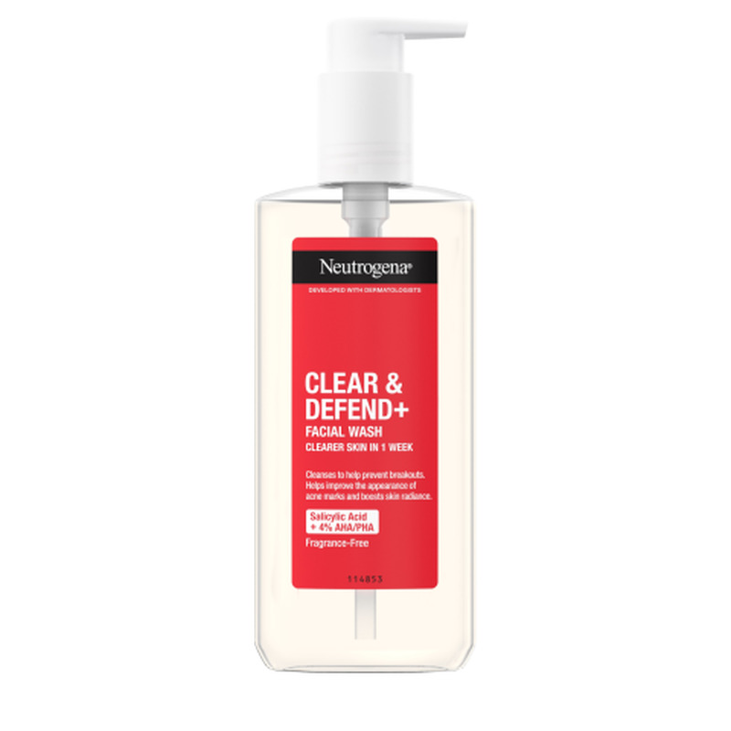 Näopesuvahend Neutrogena Clear&Defend+ 200ml