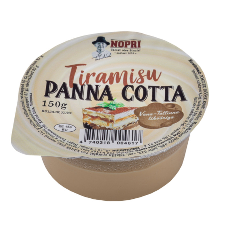 Panna Cotta Tiramisu Nopri 150g