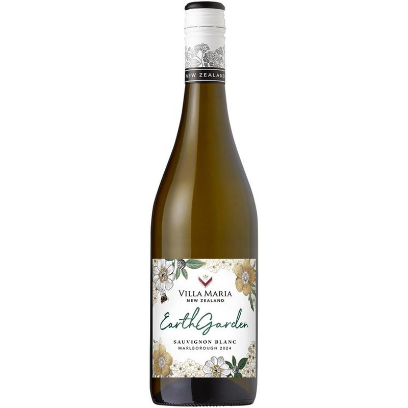 Villa Maria Earth Garden Sauvignon Blanc Marlborough vein 13,5%vol 750 ml