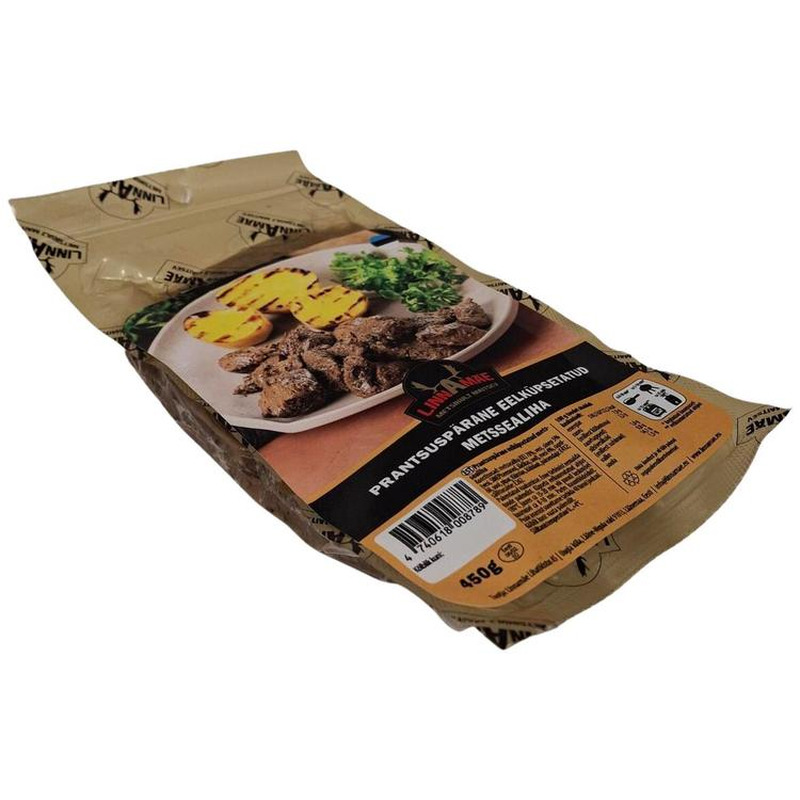 Linnamäe Lihatööst Prantsuspärane Eelküps. Metssealiha 450G