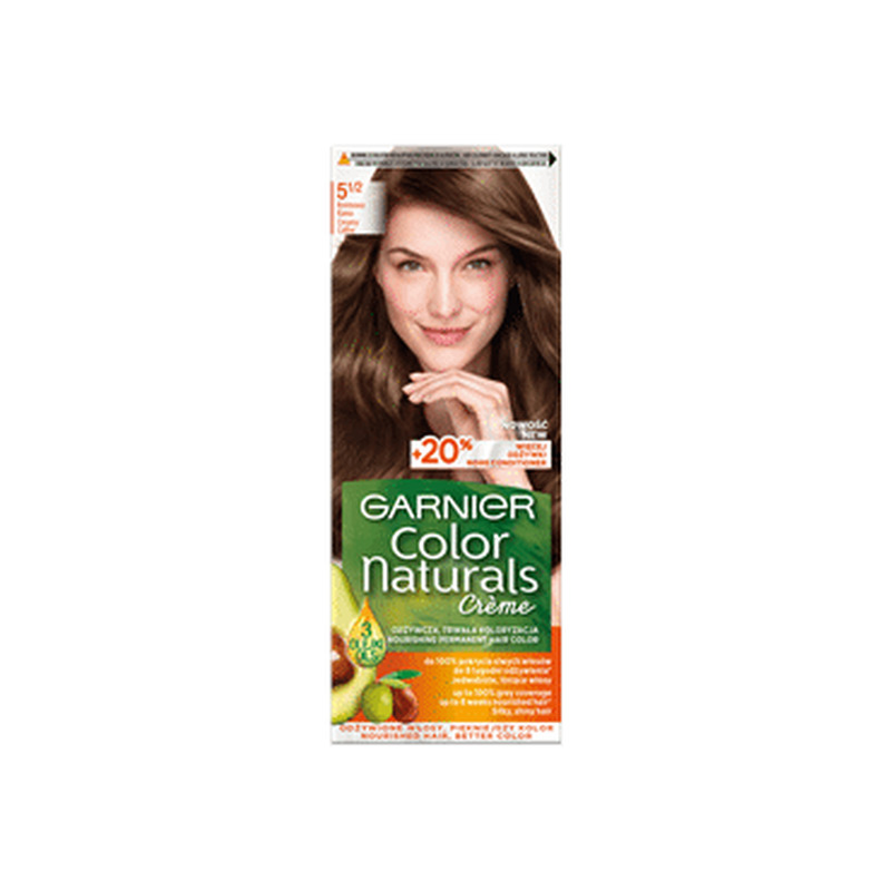 Püsivärv COLOR NATURALS N°5 1/2 Kohvi