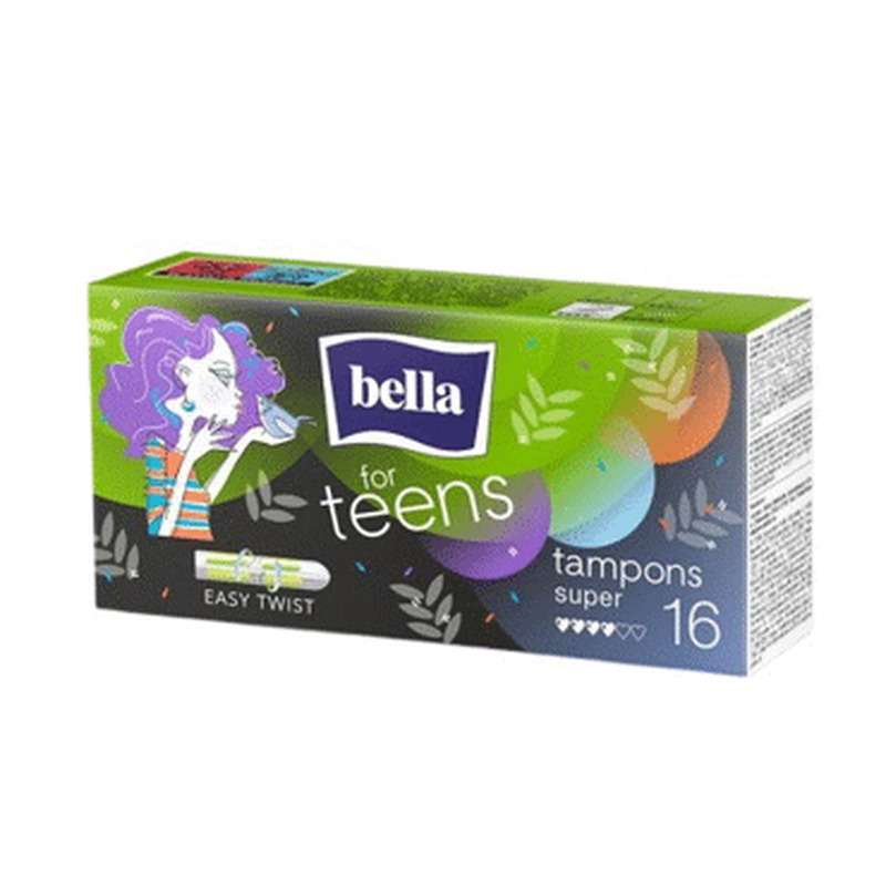 Hügieen. tampoonid BELLA Teen super 16tk