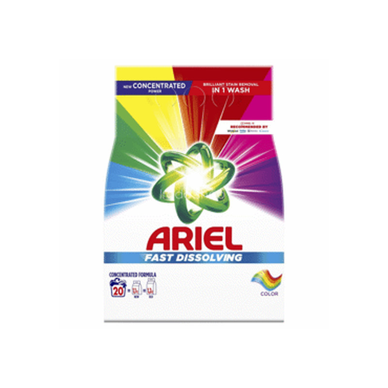 Pesupulber ARIEL Color 20pk 1.1kg