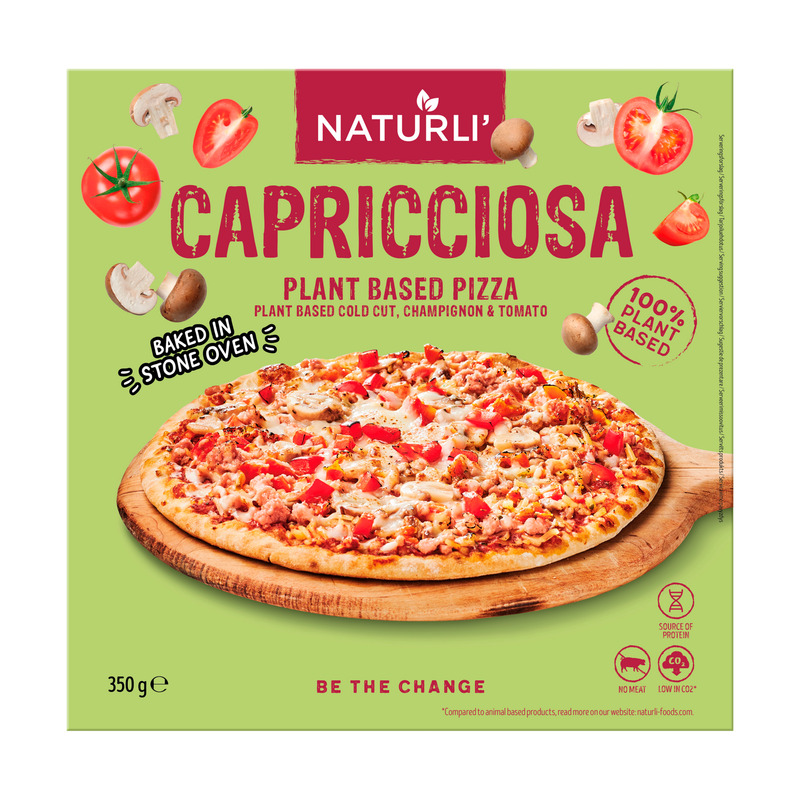 NATURLI Capricciosa veganpitsa 350g