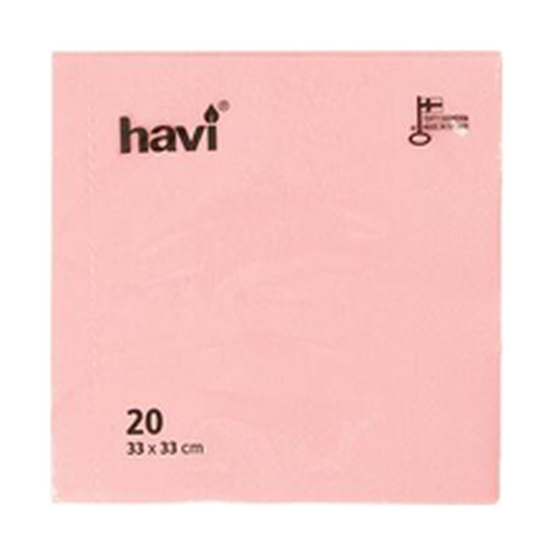 Salvrätik 33cm 20 tk, roosa