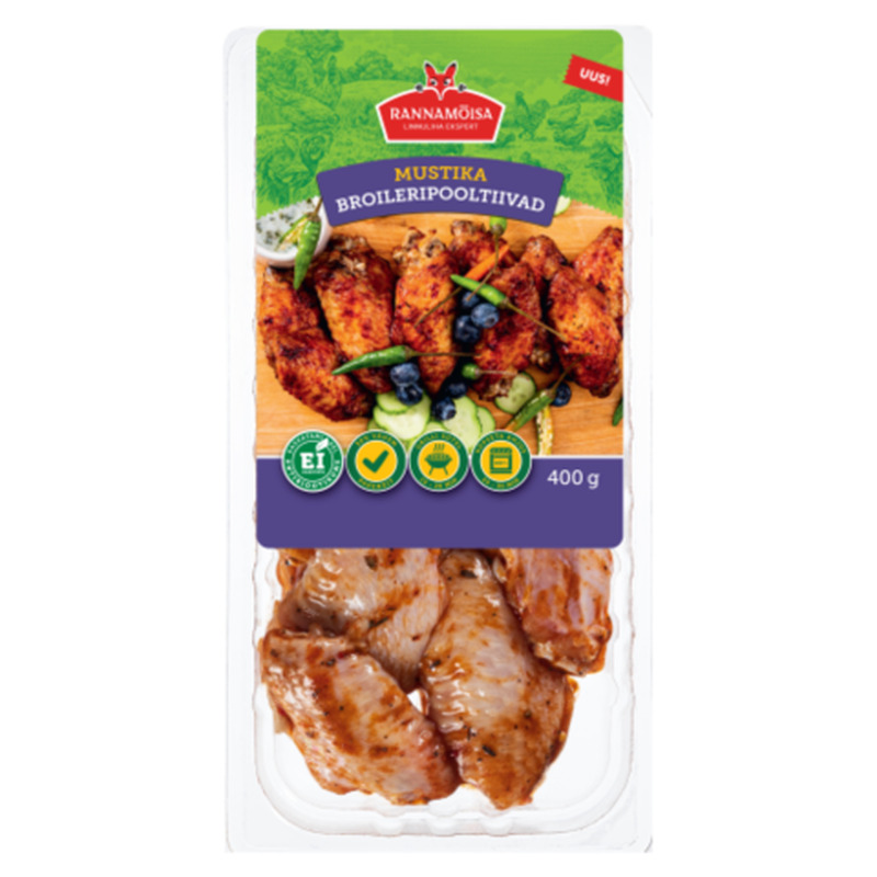 Broileripooltiivad mustika marinaadis Rannamõisa 400g