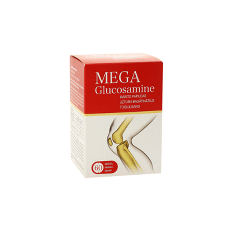 Toidulisand Mega glucosamine 60tk
