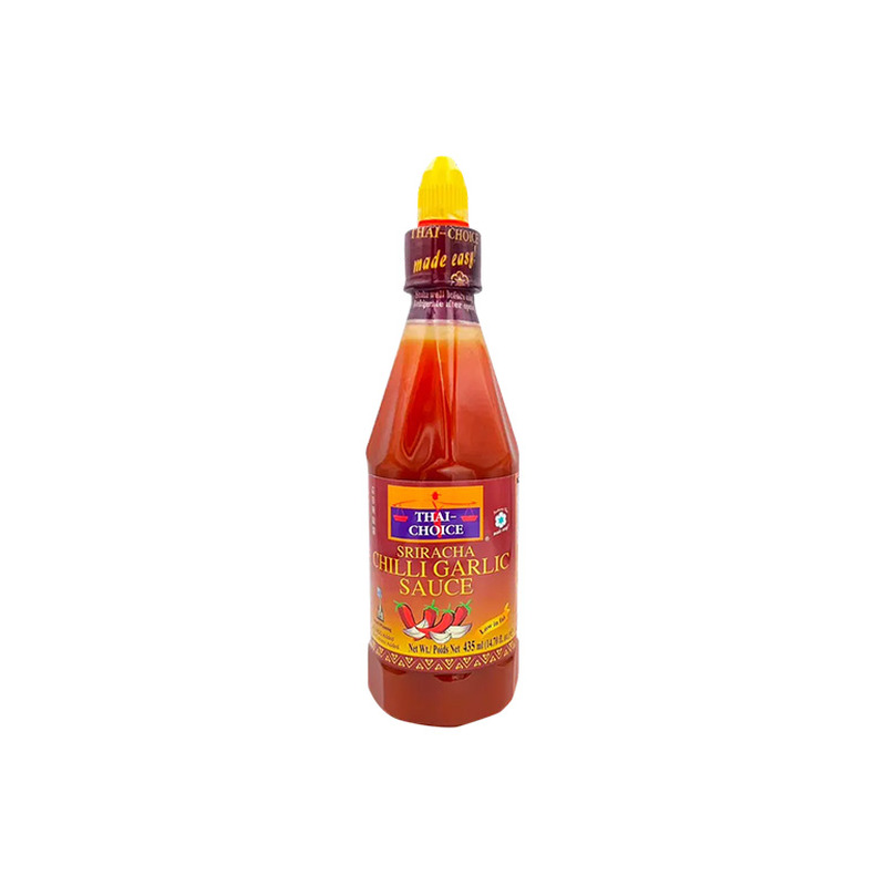 Tšilli-küüslaugu Kaste Thai Choice sriracha 435ml