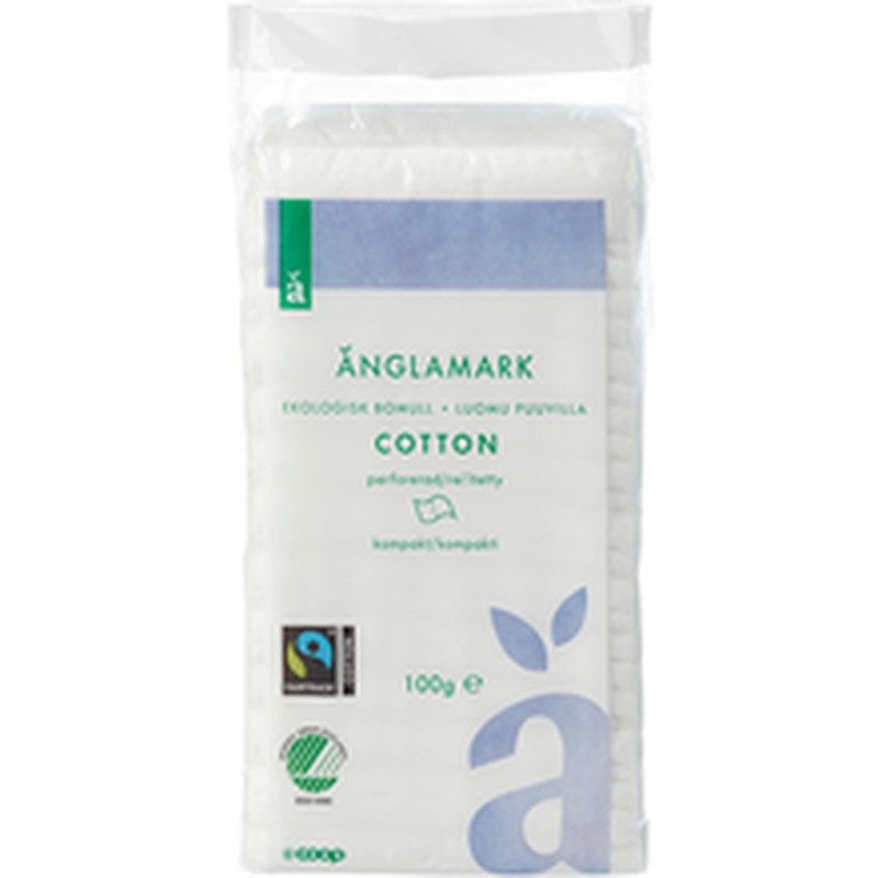 Änglamark vatt 100g orgaaniline puuvill 100%