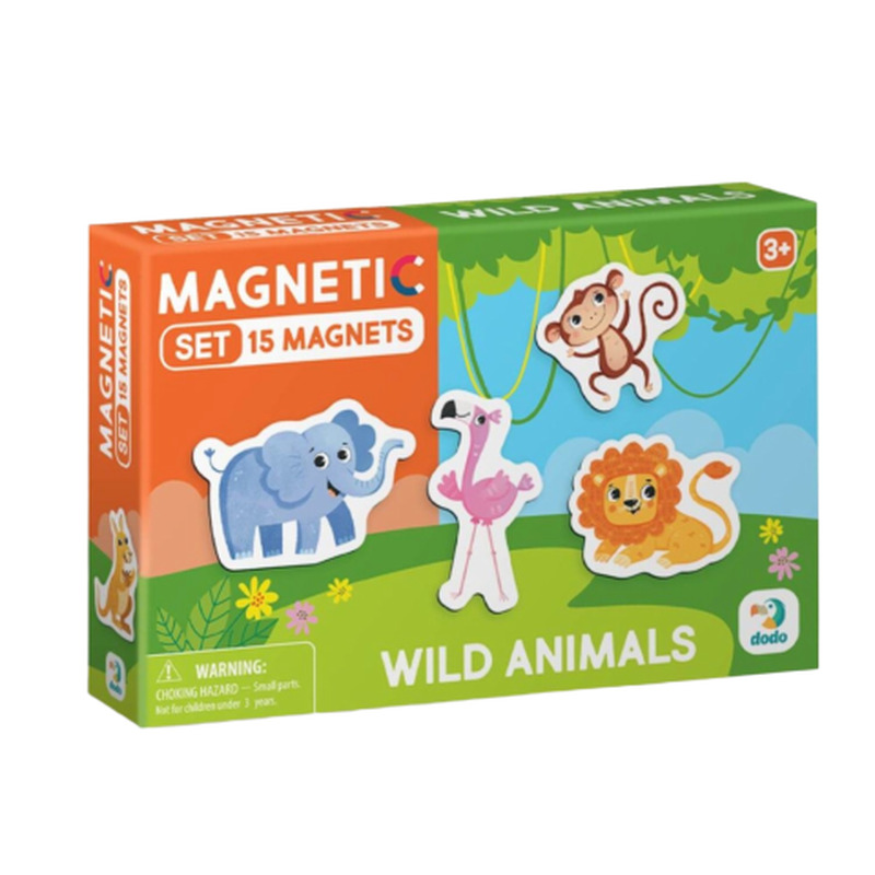 Magnetite komplekt Metsloomad DoDo 15tk