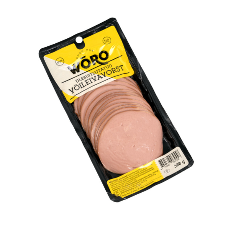 Ülesuitsutatud võileivavorst viil Wõro 300g