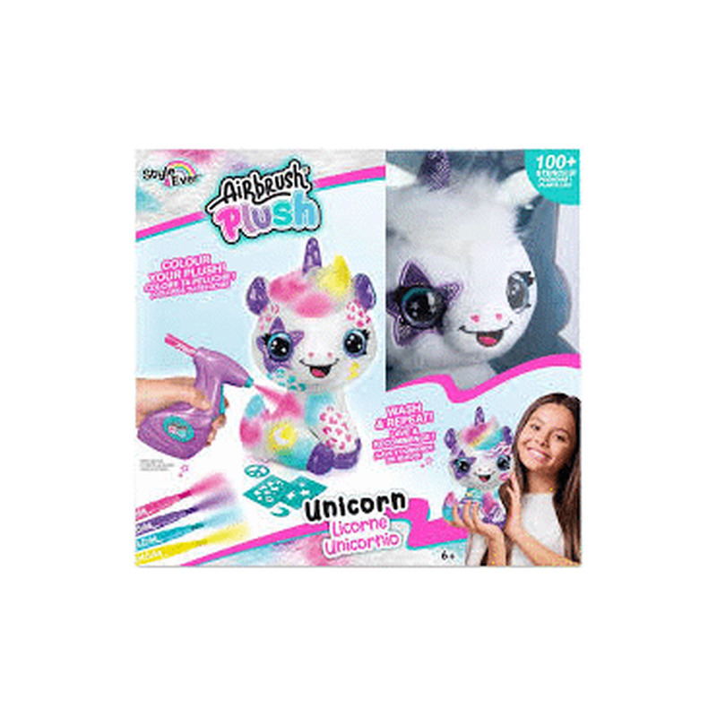 Pehme mänguasi AIRBRUSH ükssarvik 25cm