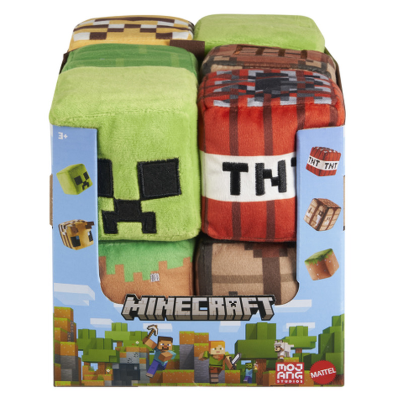Lelu Minecrafti pehmed kuubikud