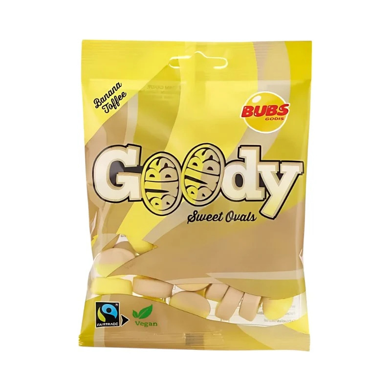 Bubs Goody kummikommid banaani toffee