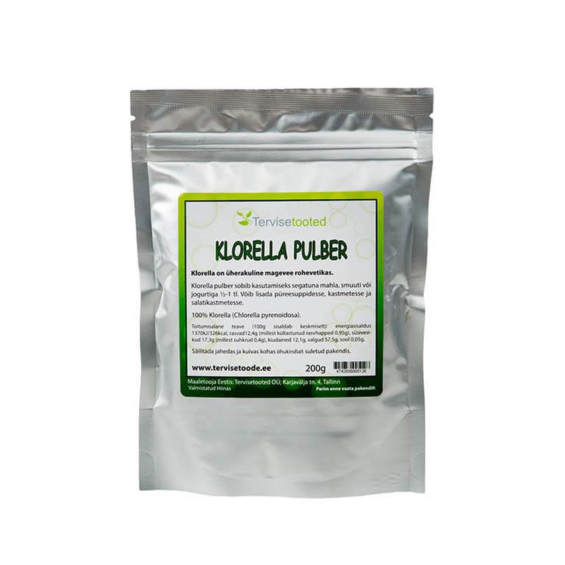 Klorella pulber 200g