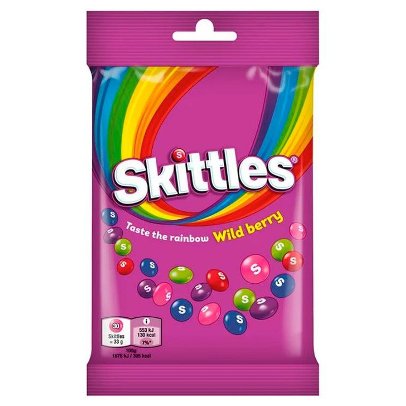 Skittles Wilberry, SKITTLES, 95 g