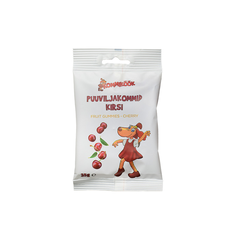 Puuviljakommid Lotte, kirsi 35g