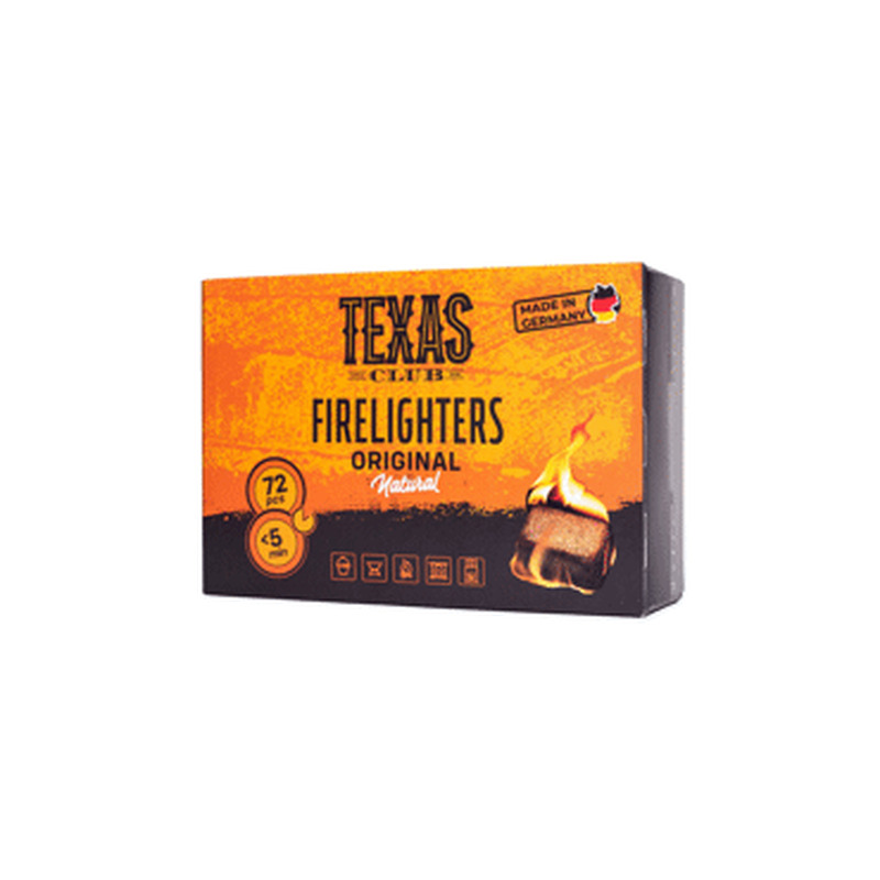 Süütekuubikud TEXAS CLUB 72tk