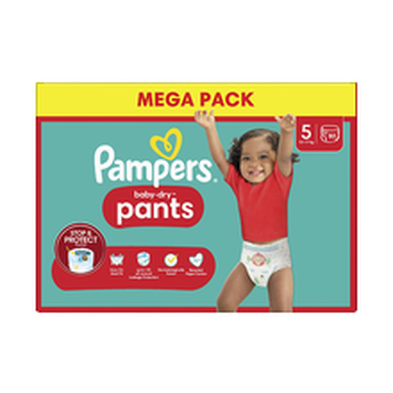 Pampers Baby Dry püksmähkmed 5, 12-17kg 80tk