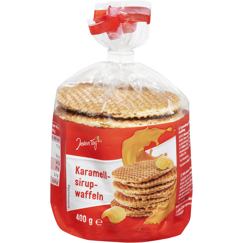 JEDEN TAG Karamellivahvlid 400g