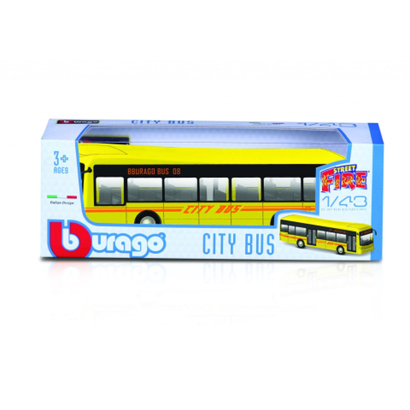 Buss Bburago City Bus 19cm 18-32102