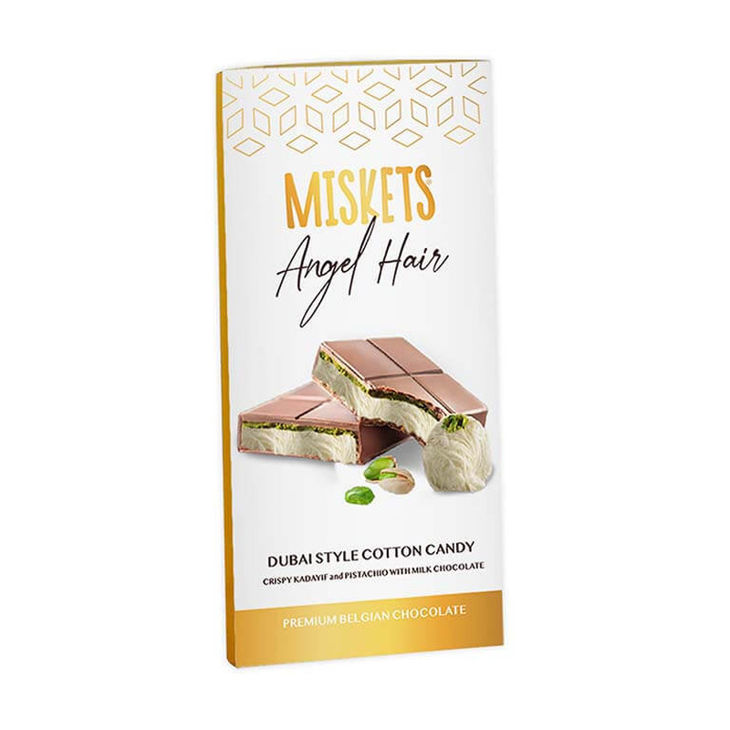 Piimašokolaad Dubai Angel Hair, MISKETS, 90 g