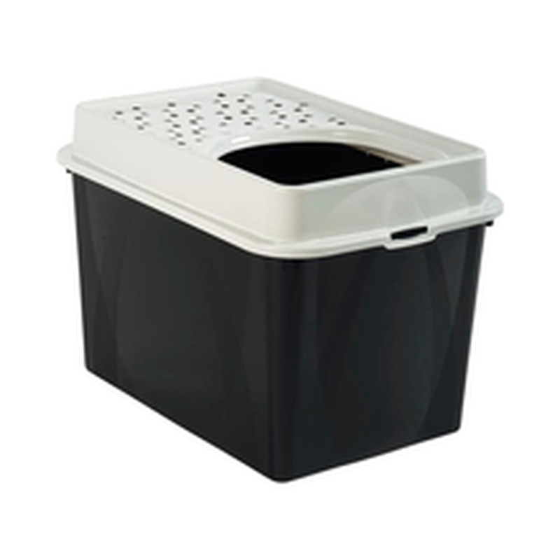 MyPet Berty liivakast/tualett-hop-in, must 40x57x39 cm