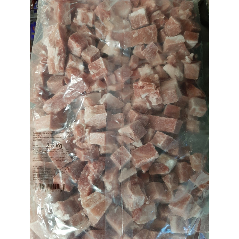 Sealiha guljašš (kuubikud) kg(ca 2kg,kastis 10kg,külmut.)