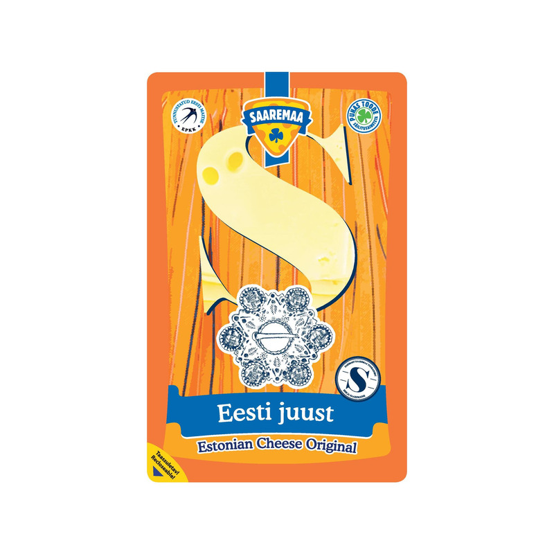 SAAREMAA Eesti juust 400g(viilud)