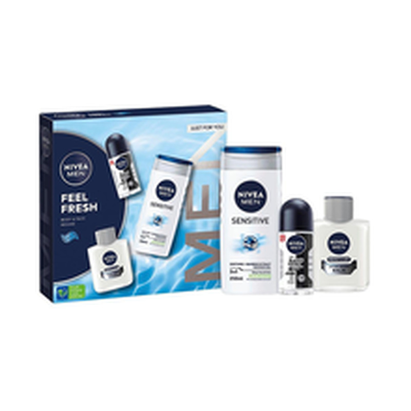 Kinkekomplekt nivea feel fresh meeste 3tk