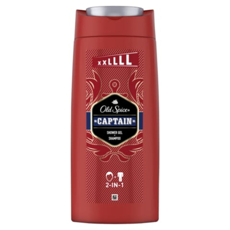 Dušigeel Old Spice Captain meestele 675ml