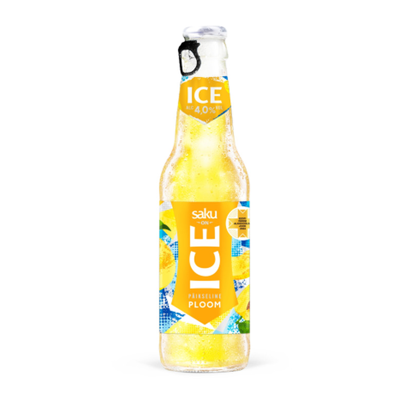 Muu alkohoolne jook Saku On Ice Ploom 4%vol 0,33l pudel