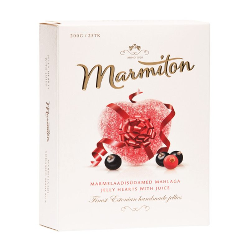 Marmelaadisüdamed mahlaga Marmiton 200g