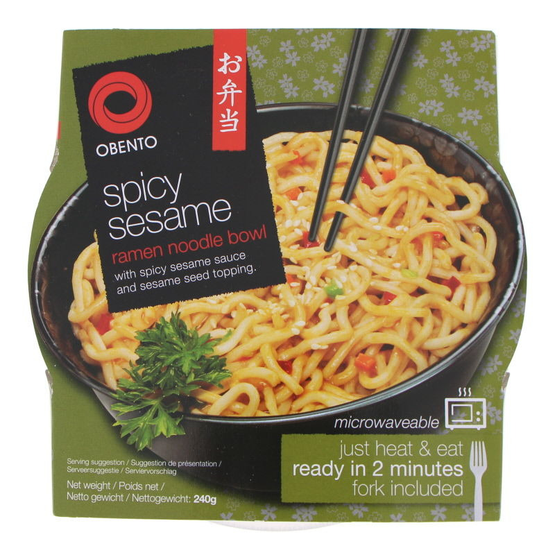 Ramen nuudlid seesamikastmes