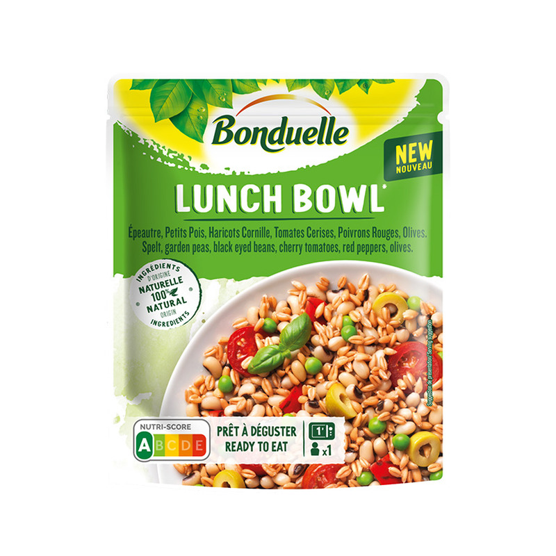 Bonduelle Lunch Bowl eine spelta ja köögiviljadega 250g