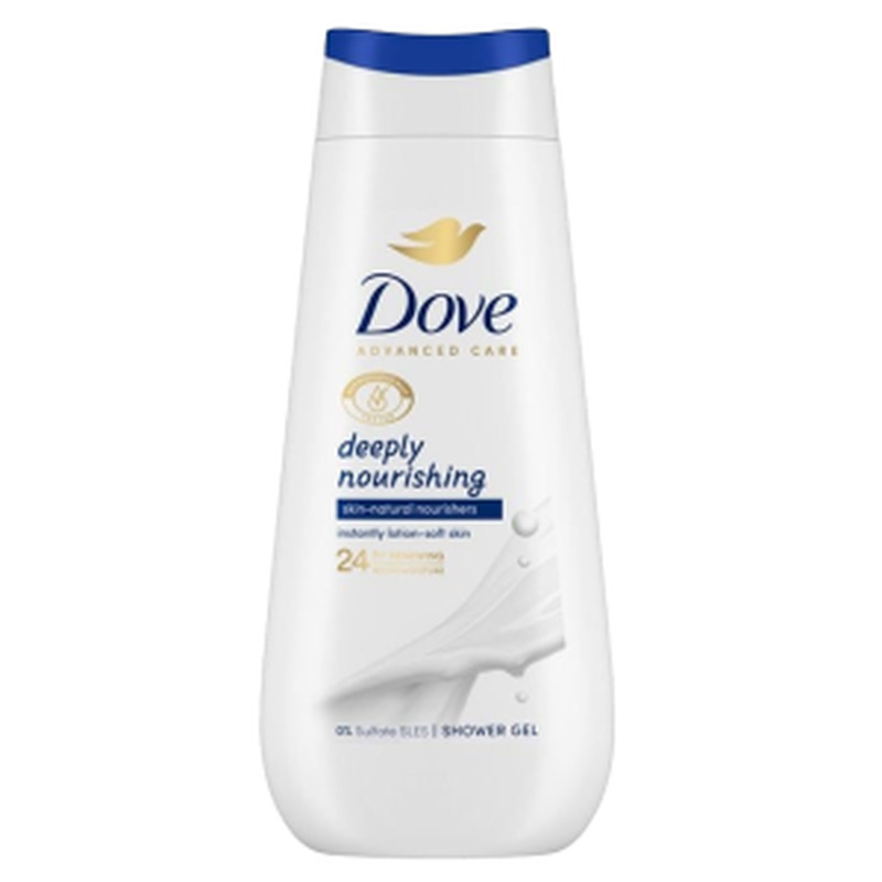 Dušigeel Deeply Nourishing, DOVE, 225ml