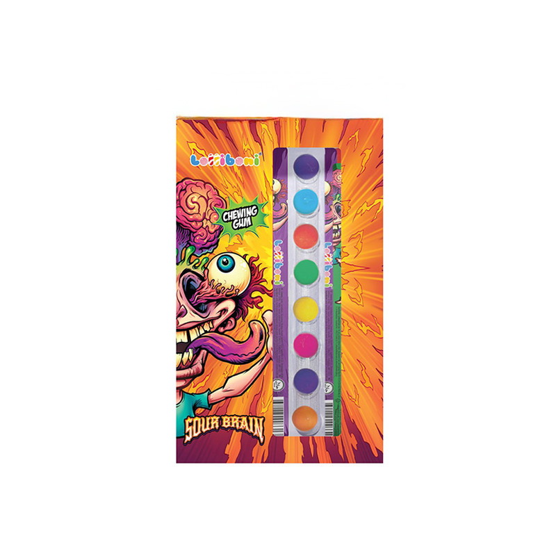 Nätsupallid LOLLIBONI Sour Brain 20g