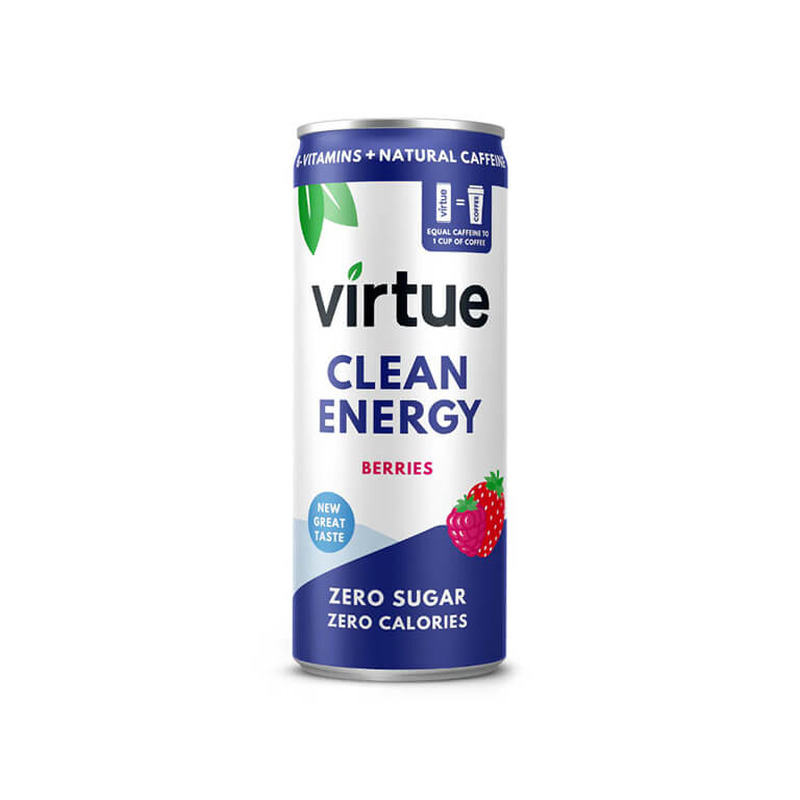 VIRTUE Clean Energy energiajook marjamaitseline 250ml