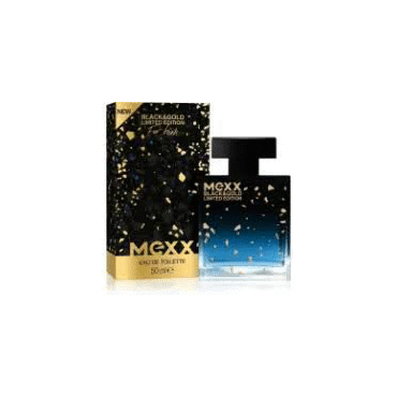 Tualettvesi MEXX Black&Gold Men 30ml