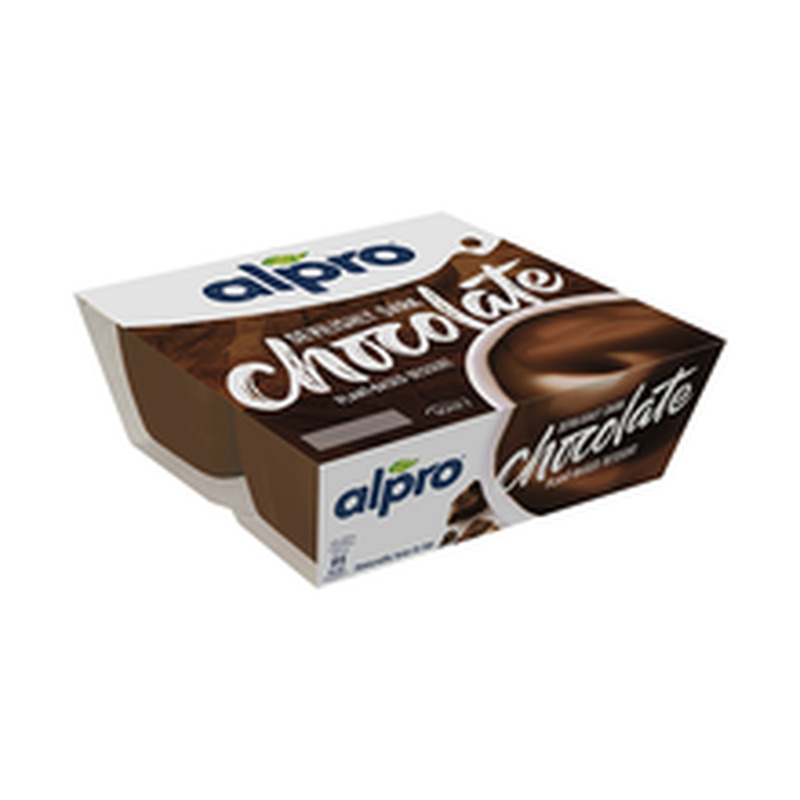 Alpro Dessert Tumeda šokolaadi maitseline sojadessert 4x125g
