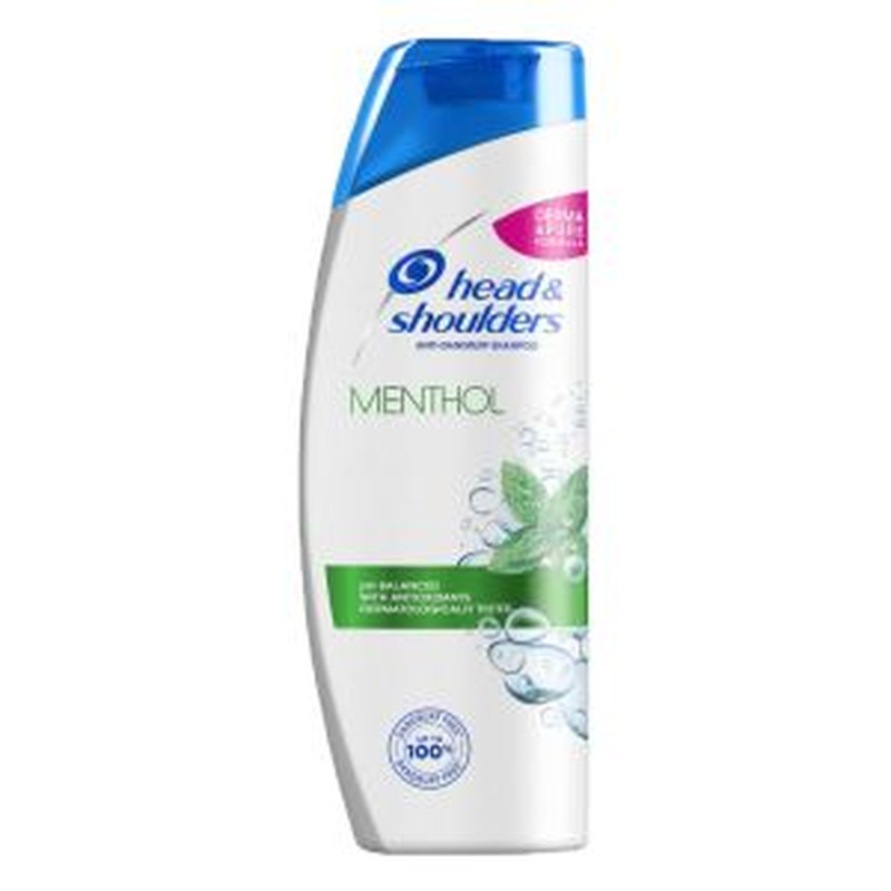 Head&Shoulders Menthol šampoon 400ml