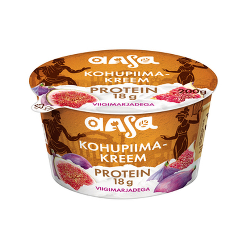AASA Kohupiimakreem viigimarja 200g