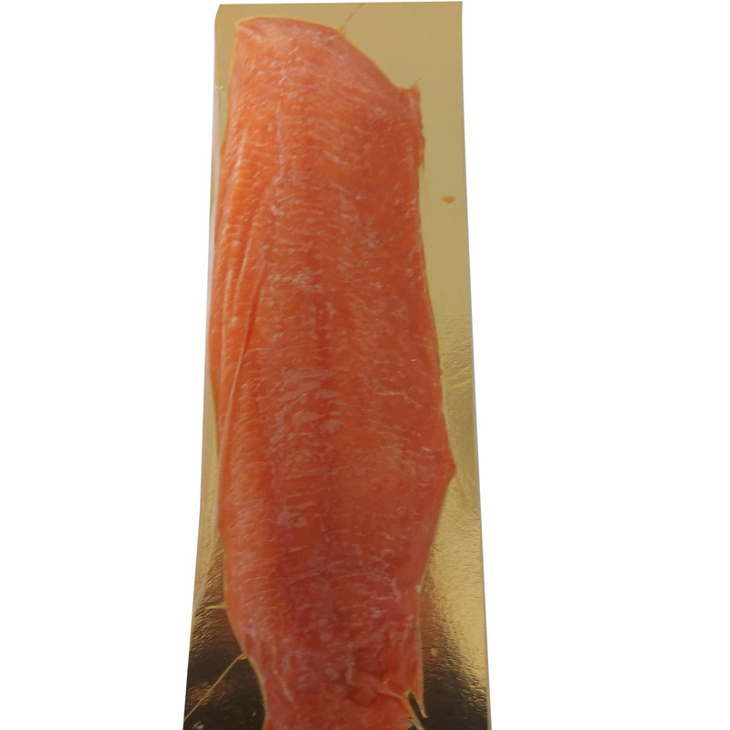 Külmsuitsu lõhefilee nahata kg(viil,ca 0,8-1,4kg,vaakum,külm
